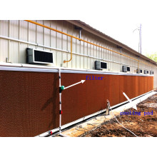 Poultry Cooling Pad in Farm House with Prefab House Construction